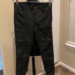 WHBM Skinny Ankle Zip Mid-Rise Pants